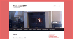 Desktop Screenshot of chimeneasnino.com